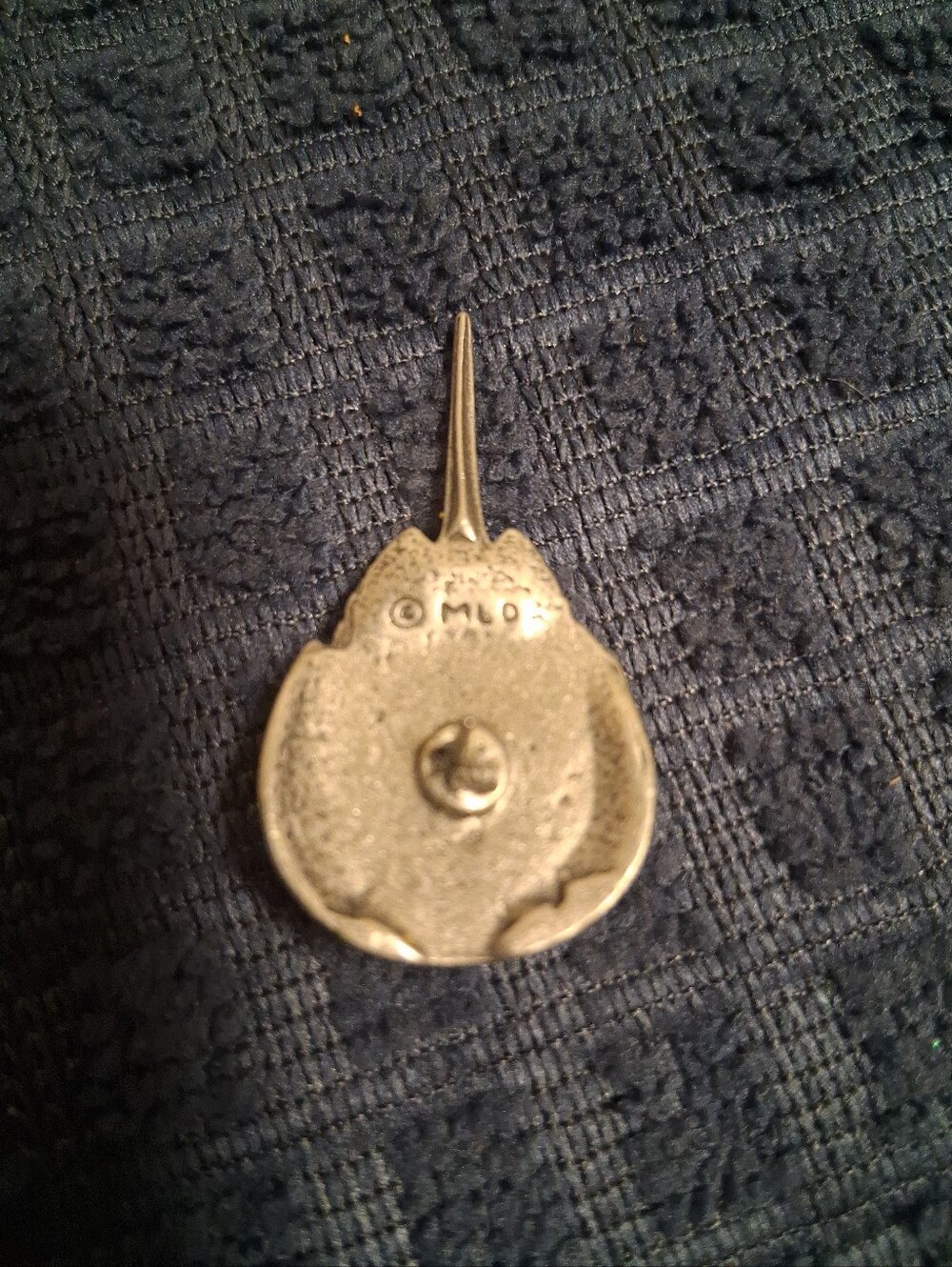 Vintage Horseshoe Crab Silver Lapel Pin - Picture 4 of 5